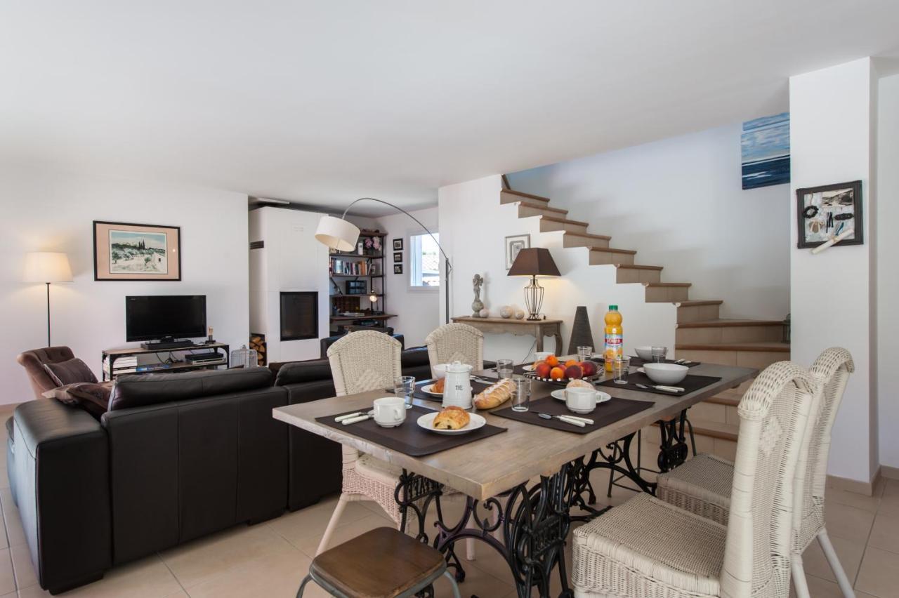 Villa Deidiere 6Pers/Piscine/Petanque/Clim Saint-Cyr-sur-Mer Exteriör bild